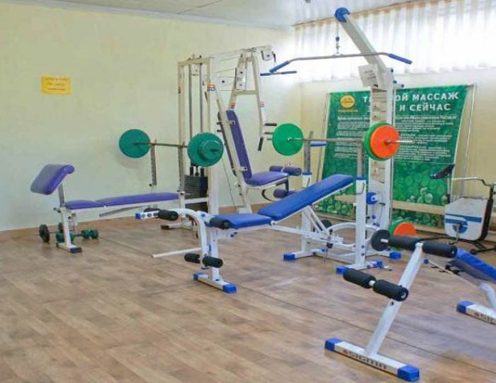 Тренажерный зал - Санаторий «Славутич» Алушта