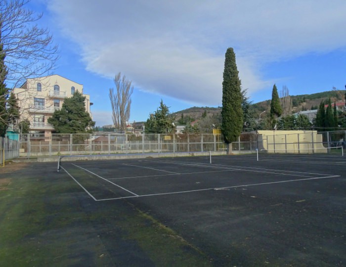 Теннисный корт - Санаторий «Славутич» Алушта