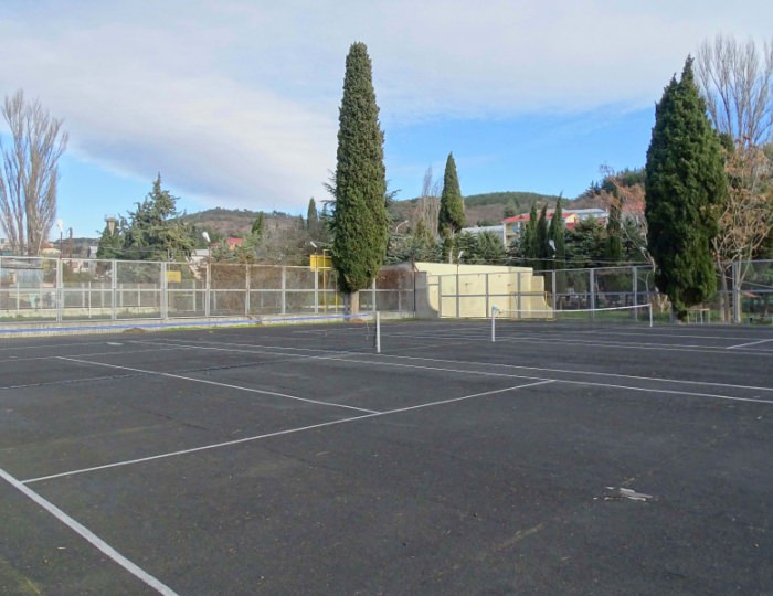 Теннисный корт - Санаторий «Славутич» Алушта