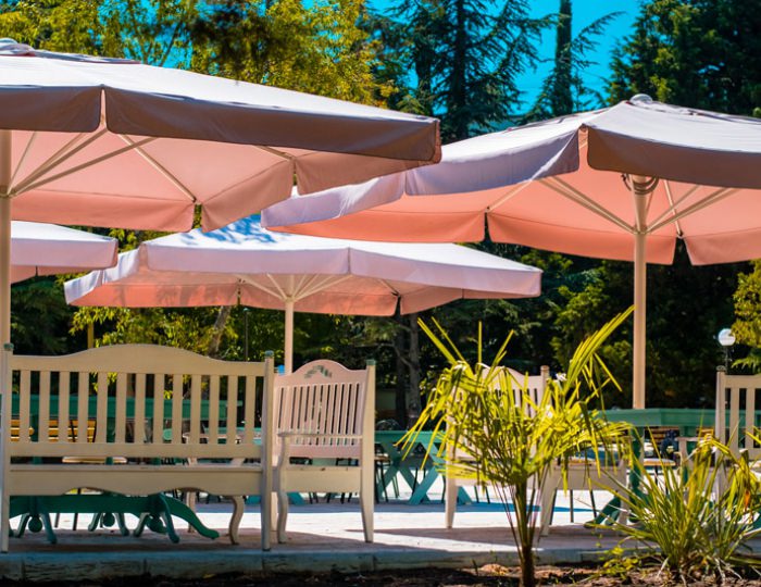 Открытый бассейн - Санаторий «Славутич» Алушта