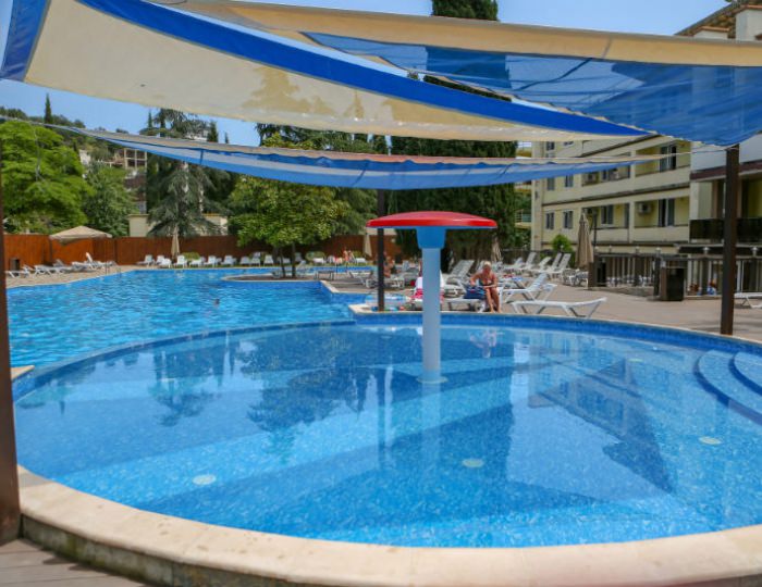 Открытый бассейн - Санаторий «Славутич» Алушта