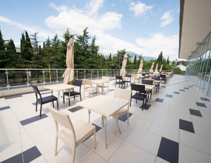 Столовая - Санаторий «Славутич» Алушта