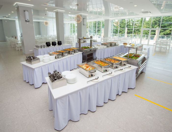 Столовая - Санаторий «Славутич» Алушта