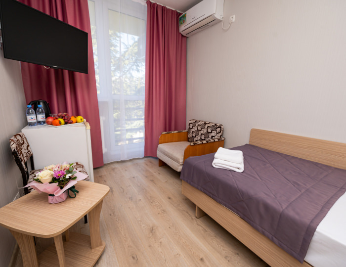 Комфорт 1-местный 1-комнатный корпус 1 - Санаторий «Славутич» Алушта